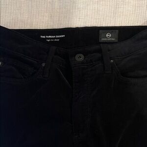 AG Adriano Goldschmied Black Skinny Pants